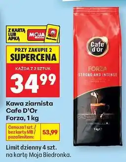 Biedronka Cafe D’Or Forza, 1 kg oferta