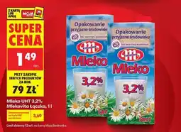 Biedronka Mleko UHT 3,2% Mlekovita Łączka, 1 l oferta