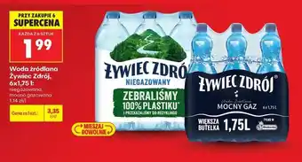 Biedronka Woda źródlana Żywiec Zdrój 6x1,75 l oferta