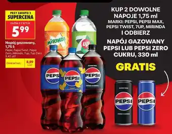 Biedronka Napój gazowany, 1,75 l oferta