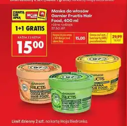 Biedronka Maska do włosów Garnier Fructis Hair Food, 400 ml oferta