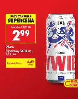Biedronka piwo Żywiec 500 ml oferta