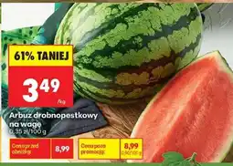 Biedronka Arbuz drobno pestkowy na wagę oferta