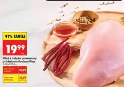Biedronka Filet z indyka pakowany próżniowo Kraina Mies oferta