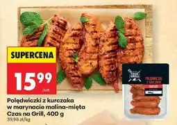 Biedronka Polędwiczki z kurczaka w marynacie malina-mięta Czas na Grill, 400 g oferta