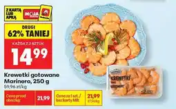 Biedronka Krewetki gotowane Marinero 250 g oferta
