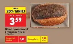 Biedronka Chleb nowodworski z makiem, 410 g oferta