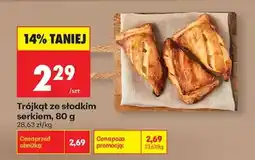 Biedronka Trójkąt ze słodkim serkiem, 80 g oferta