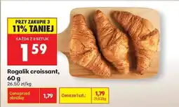 Biedronka Rogalik croissant 60 g oferta