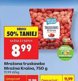 Biedronka Mrożona truskawka Mrożna Kraina, 750 g oferta