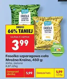 Biedronka Fasolka szparagowa cała Mroźna Kraina , 450 g : oferta