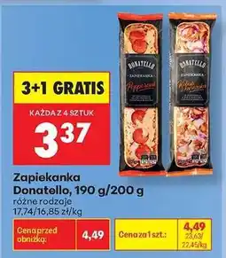 Biedronka Zapiekanka Donatello, 190 g/200 g oferta