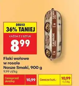 Biedronka Flaki wołowe w rosole Nasze Smaki, 900 g oferta
