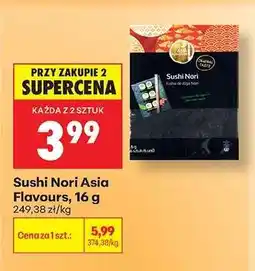 Biedronka Sushi Nori Asia Flavours 16 g oferta