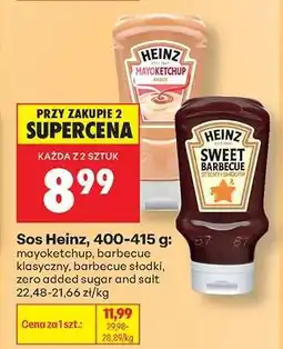 Biedronka Sos Heinz, 400-415 g oferta