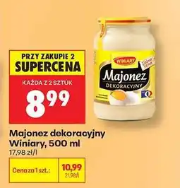Biedronka Majonez dekoracyjny Winiary 500 ml oferta