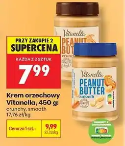 Biedronka Krem orzechowy Vitanella, 450 g oferta