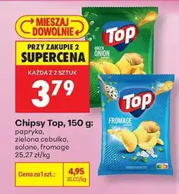 Biedronka Chipsy Top, 150 g oferta
