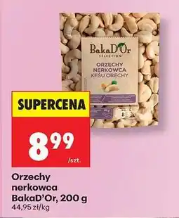 Biedronka Orzechy nerkowca BakaD’Or, 200 g oferta
