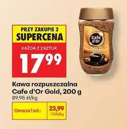 Biedronka Cafe d'Or Gold, 200 g oferta