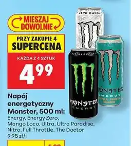 Biedronka Napój energetyczny Monster 500 ml oferta
