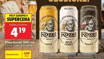 Biedronka Piwo Kozel, 500 ml oferta