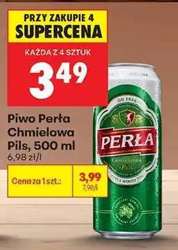 Biedronka Piwo Perła Chmielowa Pils, 500 ml oferta