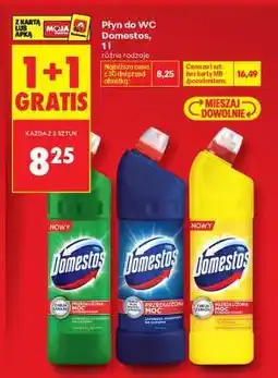 Biedronka Płyn do WC Domestos 1 l oferta