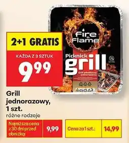 Biedronka Grill jednorazowy 1 szt oferta