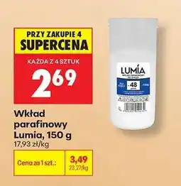 Biedronka Wkład parafinowy Lumia , 150 g oferta