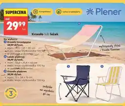 Biedronka Krzesło lub leżak oferta