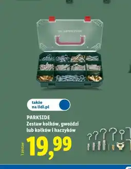 Lidl Zestaw kołków i haczyków Parkside oferta