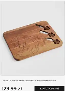 Home&You Deska do serwowania home&you Servchees z motywem napisów oferta