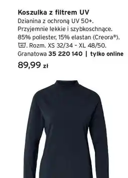 Tchibo Koszulka z filtrem UV oferta