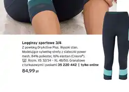 Tchibo Legginsy sportowe 3/4 oferta