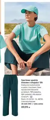 Tchibo Sportowe spodnie dresowe o długości 7/8 Tchibo oferta