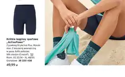 Tchibo Krótkie legginsy sportowe Tchibo ActivePower granatowe oferta