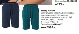 Tchibo Szorty dresowe granatowe oferta
