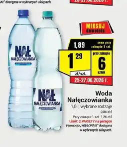 Premium Nasz Sklep Woda mineralna Nałęczowianka gazowana oferta