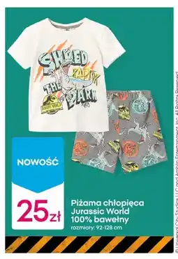 Pepco Piżama chłopięca Jurassic World oferta