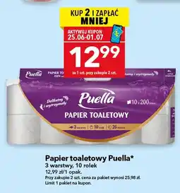 Lewiatan Papier toaletowy Puella 3-warstwowy oferta
