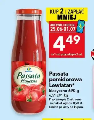 Passata pomidorowa Lewiatan klasyczna