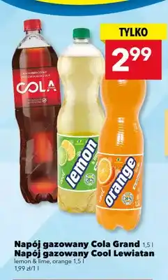 Lewiatan Napój gazowany Cola Grand oferta