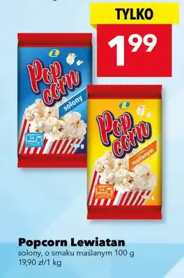Popcorn Lewiatan o smaku maślanym