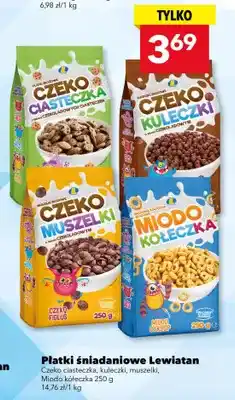 Lewiatan Płatki śniadaniowe Lewiatan Czeko kuleczki oferta
