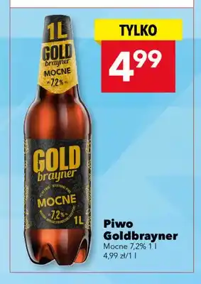 Piwo Goldbrayner Mocne