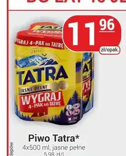 Delikatesy Sezam Piwo Tatra Jasne Pełne 4-pak oferta