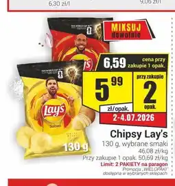 Delikatesy Sezam Chipsy Lay's Salted oferta