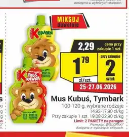 Delikatesy Sezam Mus owocowy Tymbark oferta