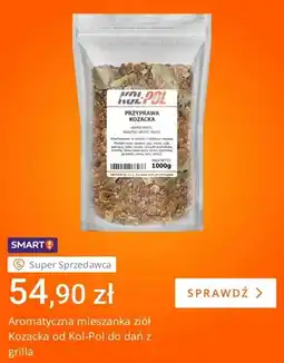 Allegro Przyprawa Kozacka Kol-Pol aromatyczna mieszanka ziół do dań z grilla oferta